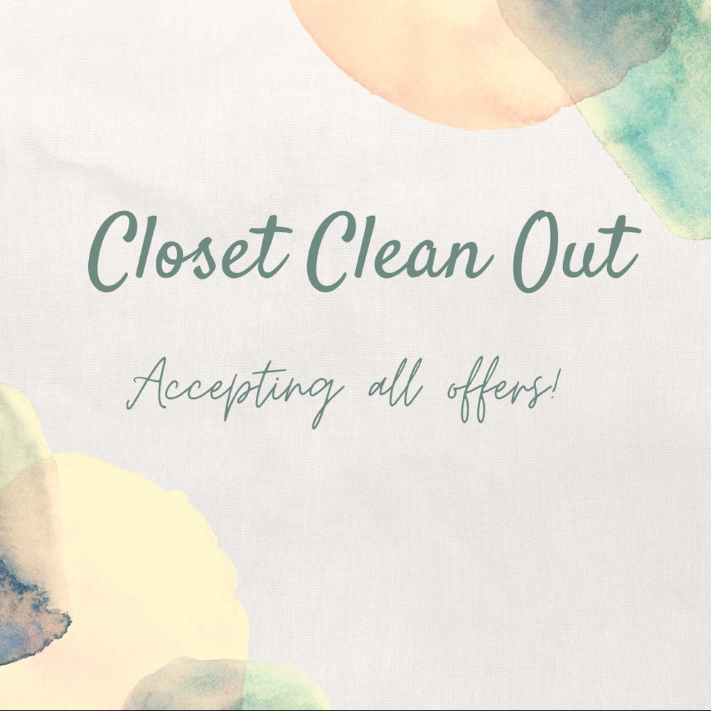 Closet Clean Out!